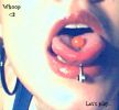 My tongue ring