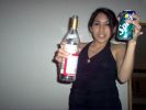 Natalie, vodka, and sprite